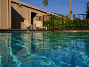 My California - Pool at Dusk