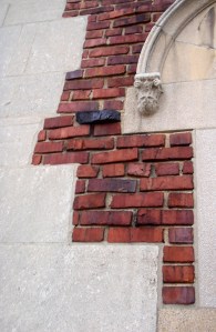 Interesting architectural detail. Chelsea, New York City. April 2010.