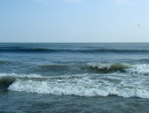 The ocean, beautiful as always. Ocean City. August 2010.