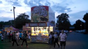 Funnel cake booth. July 2014