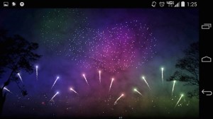 Fireworks on my phone. July 2014